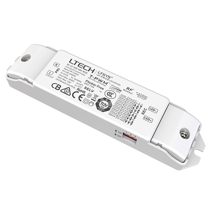 SE-12-100-400-W1R DC10-42V CC LED Intelligent Driver